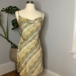 MINI COWL NECK DRESS